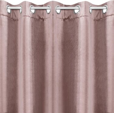 Фіранки для вілли Eurofirany оксамитові, м'які, з 10 петельками - благородна завіса товщиною 290 г / м2 елегантний гладкий однотонний пухнастий Сучасний
