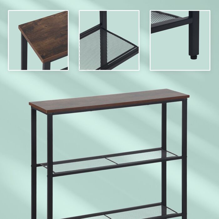 Журнальний столик Relaxdays 80x23x75 см