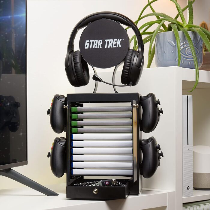 Органайзер для ігор Star Trek: Стійка для контролерів та навушників (PS5, Xbox Series X/S, Nintendo Switch) - Офіційний мерч