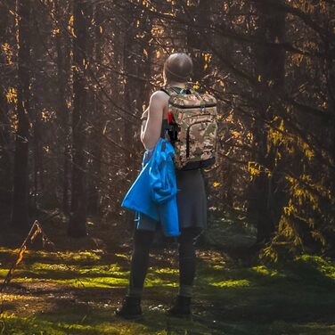 Рюкзак-холодильник Laripwit на 54 банки, 32л, камуфляж - ідеальний для пікніків, походів та кемпінгу