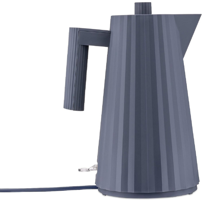 Електричний чайник Alessi Plissé MDL06/1WUK - 1.7 л, білий, 2400W, з термопластичного матеріалу, штекер UK, 100 cl