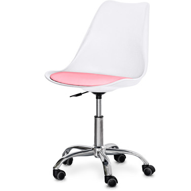 Крісло Evo-kids Capri White / Pink (арт. H-231 W/PN)