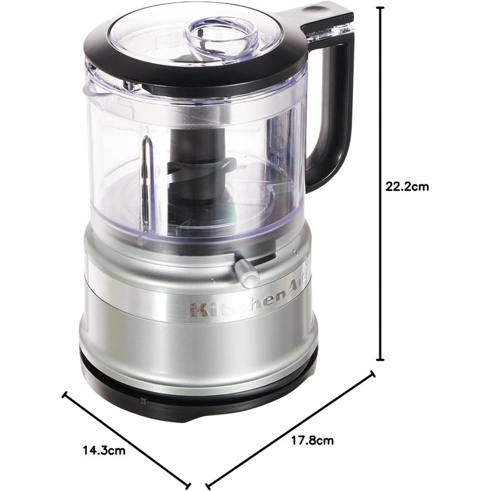 Міні-подрібнювач KitchenAid 5KFC3516EOB Onyx для подрібнення та приготування соусів