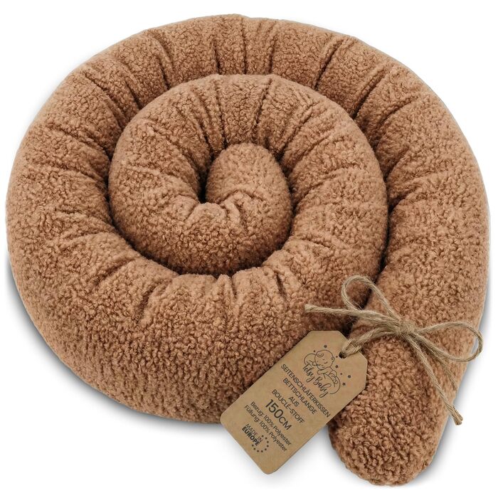 Подушка для сну Totsy Baby (подушка-жабеня/змійка) для вагітних та дітей, бавовна, Oeko-Tex, 150 см, колір Pumpkin