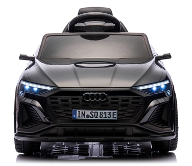 Дитячий електромобіль Audi SQ8 чорний — автомобіль на акумуляторі для дітей