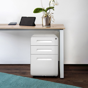 Контейнер на колесах COLOR PLUS I Metall weiß hjh OFFICE