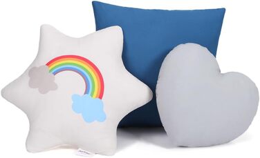 Дитяче намет Kinder Tipi Julia сірий/блакитний 120x120x160 см