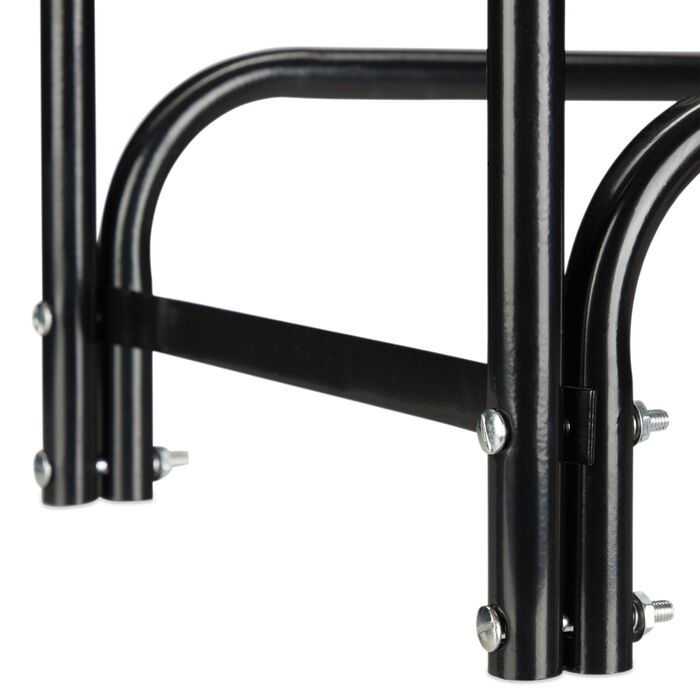 Стильна полиця для дров Relaxdays з металу