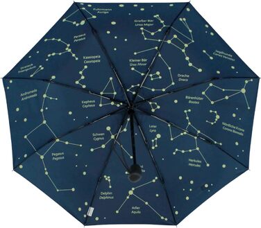 Кишеньковий парасольку з відкритим і закритим автоматичний Зоряне небо Кишенькова парасолька з відкритим і закритим автоматичним