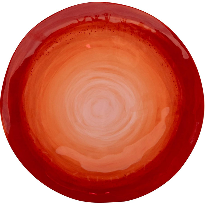 Набір посуду Bo-Camp Halo з меламіну для кемпінгу, подорожей та пікніків (червоний)