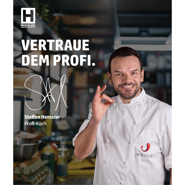 Сковорода HENSSELERS® 28 см - універсальна для всіх типів плит, антипригарне покриття у вигляді сот, індукційна, стійка до подряпин та порізів