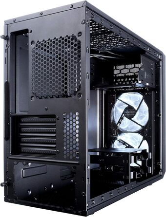 Корпус для ПК Fractal Design Focus G Mini Black із бічним вікном, міні-тауер, для геймінгу, чорний