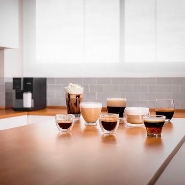 Кавомашина автоматична Cecotec Cremmaet Compactccino 19 Bar з термоблоком, Wi-Fi, меле каву, 1,1 л резервуар для води, 400 мл молока (Black Silver)