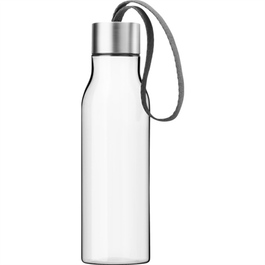 Пляшка 0,5 л прозора/сіра Trinkflasche Eva Solo