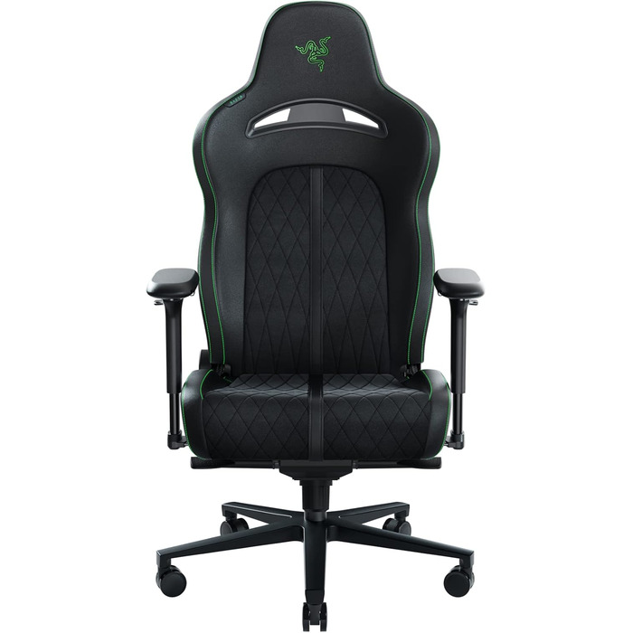 Ігровий крісло Razer Enki Pro - зелений, з підтримкою попереку, регульоване спинка до 152°