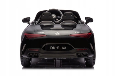 Дитячий електромобіль Mercedes AMG SL63, чорний