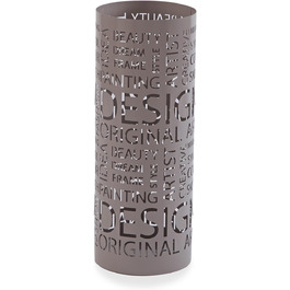 Підставка для парасольки Versa Original Design - білий металевий стійк для входу, коридору або кімнати. Розміри: 49 x 19 x 19 см.