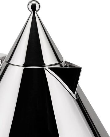 Електричний чайник Alessi Il Conico 90017 - дизайн, нержавіюча сталь, 2 л, 4.2 x 22.5 x 6.5 см