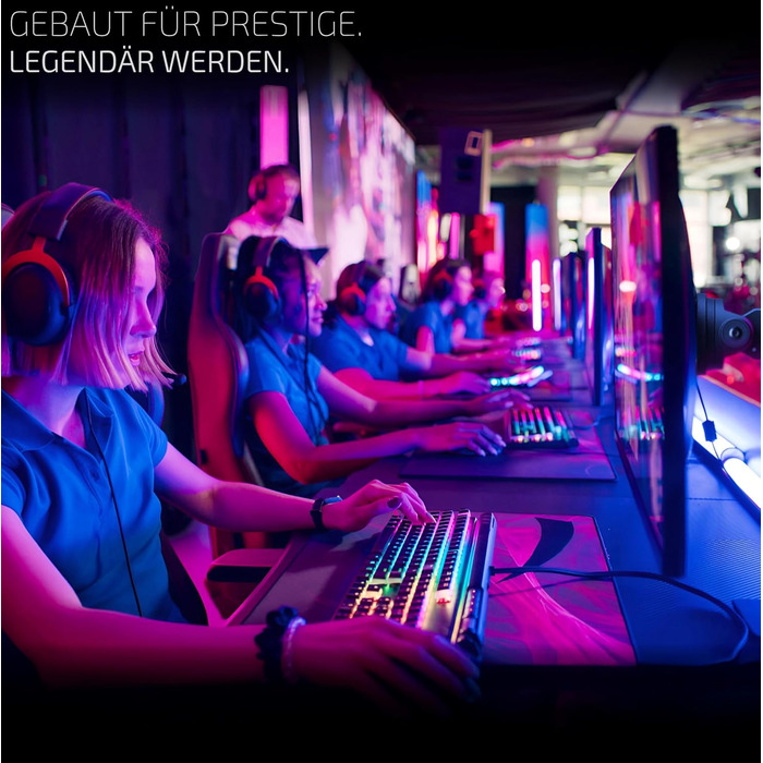 Кріплення для монітора Invision Vortex Gaming – 27–57 дюймів – Curved & UltraWide – RGB LED – 3–18 кг (VR200)