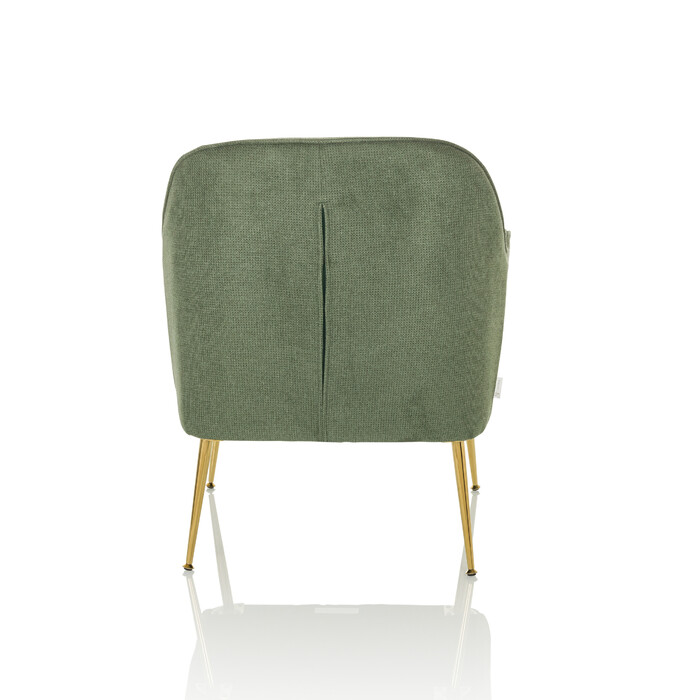 Крісло-релакс Тассос, тканина зелена, hjh LIVING