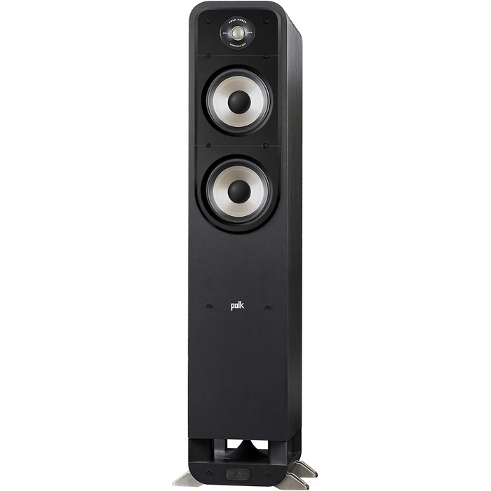 Підлогова акустика Polk Audio Signature S55E, HiFi, пасивна, 20-200 Вт, 8 Ом, 40 Гц-40 кГц, Чорний