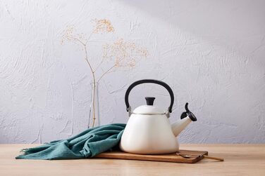 Чайник Le Creuset Kone, 1.6 л, Emaillierter Stahl (емальований сталь), колір Meringue