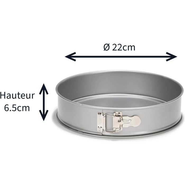 Форма для випічки Patisse 3614 Springform Ø 22 см з антипригарним покриттям 'Silver Top'