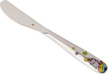 Дитячий набір столових приборів WMF Einhorn (4 шт.), нержавіюча сталь, для дітей 3-9 років, Cromargan, придатний для миття в посудомийній машині