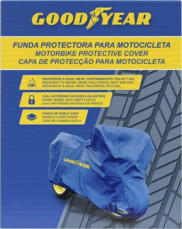 Goodyear MOTORCYCLE COVER GY SIZE.M MOTORCYCLE SIZE.M, Goodyear MOTORCYCLE COVER GY SIZE.M MOTORCYCLE SIZE.M