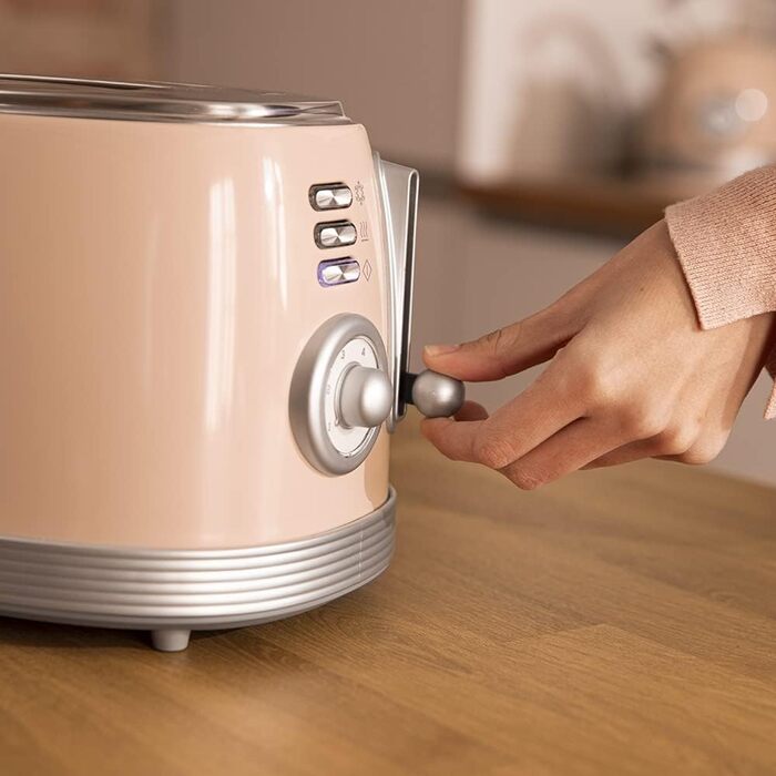 Тостер Cecotec Toast&Taste 800 Vintage Light: 850 Вт, 2 слоти, нержавіюча сталь, зелений, вінтажний стиль