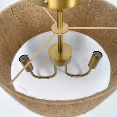 Relaxdays Дволампова стельова лампа