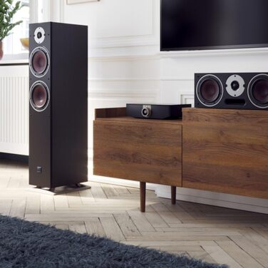 Пара підлогових колонок DALI Oberon 7 - HiFi акустика, вражаючі глибини, чисті високі частоти, попелясто-чорний