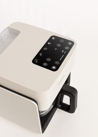 Фритюрниця повітряна 4.2л з парогенератором, 6 програм, білий колір, 1300W