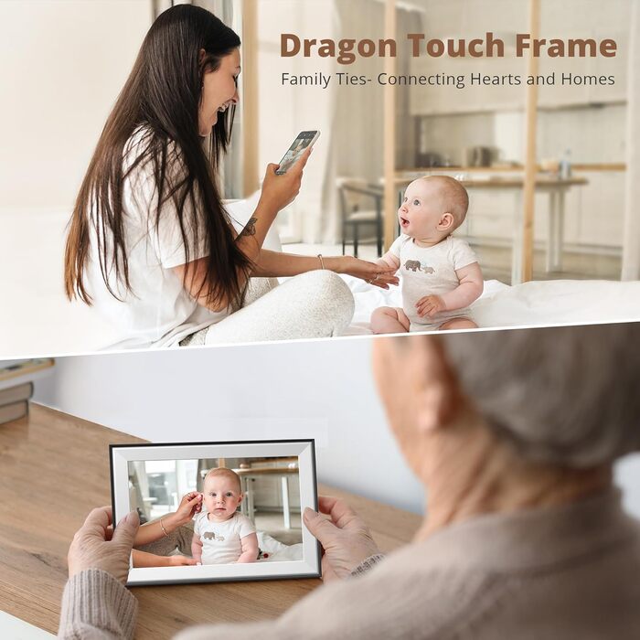 Цифровий фоторамка Dragon Touch Frameo 15.6