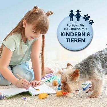 CLEANmaxx Професійний пароочисник для килимів та м'яких меблів Pro Steam | Плямистовий очищувач & EASYmaxx Засіб для килимів | Миючий пилосос для диванів, авто, килимів, м'яких меблів | Плямистовий очищувач (Чорний з шампунем, Pro 400W)