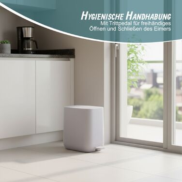 Відро для сміття Relaxdays, 7 літрів