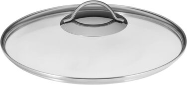 Сковорода для тушкування WMF Devil 28 см з кришкою, 5л, Cromargan нержавіюча сталь з покриттям, для духовки
