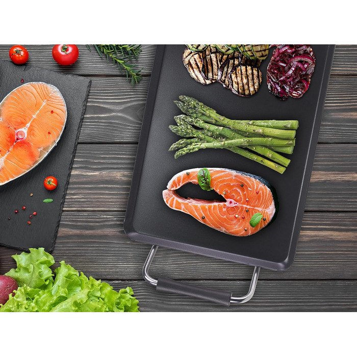 Електрогриль BEPER 90.871 з кришкою зі скла, антипригарна поверхня, нержавіюча сталь, чорний (1800 Вт)