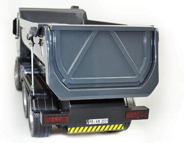 Модель самоскида Mercedes-Benz Kipper PRO Metall V2 2.4GHz сірий - RTR