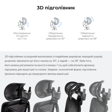 Крісло ігрове Anda Seat X-Air Mega Size XL Mesh Gray