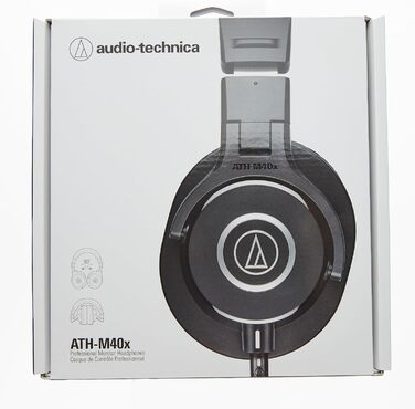 Навушники з монітором Audio-Technica M40 шт. Pro чорний