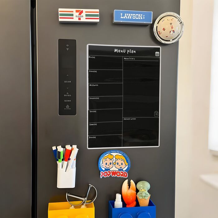 Магнітний планувальник харчування на тиждень Relaxdays