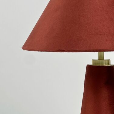 Лампа настільна Relaxdays з абажуром з оксамиту