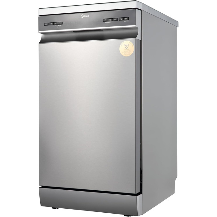 Посудомийна машина Midea SF 3.45N PRO: 9 комплектів, Wi-Fi, Inox, 45 см