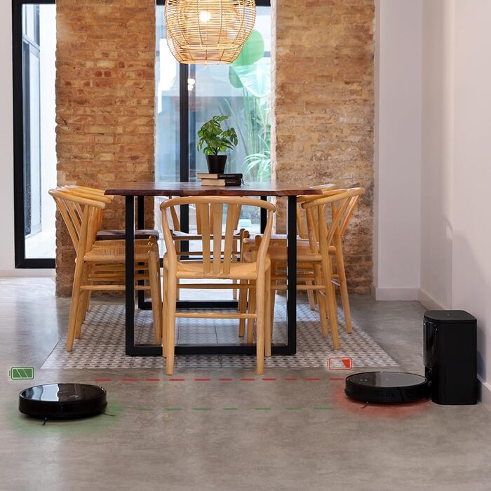 Робот-пилосос Cecotec Conga 2499 Ultra Home Advanced з базою самостійного очищення, гіроскоп, 2100Pa, Wi-Fi, моп, автоматичне розпізнавання мішка 3L