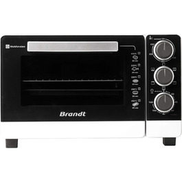 Міні-піч Brandt FC405MS: компактна, 40 л, 2100 Вт, 5 режимів, рівномірне приготування, сірий колір