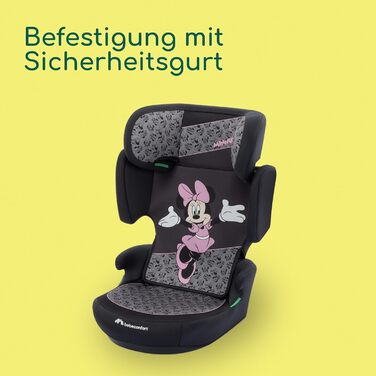 Автокрісло Bebeconfort RoadSafe i-Size для дітей 3,5-12 років (100-150 см), з регульованою підголівником та м'яким сидінням, з кріпленням ременями безпеки, легке та компактне