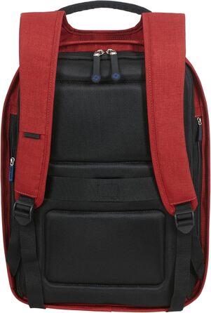 Рюкзак для ноутбука Samsonite Securipak 15,6 - 44 см, 17 л, Сірий/Червоний