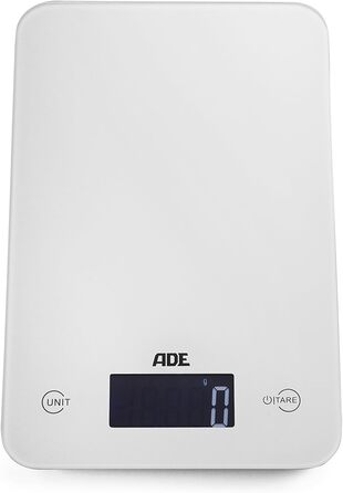 Цифрові кухонні ваги ADE Slim (колір ) (білий)
