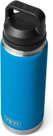 Пляшка YETI Rambler із кришкою Cug, 26 унцій (760 мл), синя велика хвиля